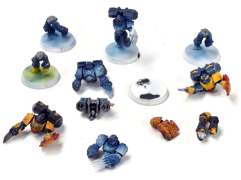 Games Workshop SPACE MARINES 5 Vanguard Veterans #4 Incomplete Warhammer 40K