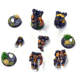 Games Workshop SPACE MARINES 5 Vanguard Veterans #2 Incomplete Warhammer 40K