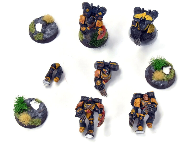 Games Workshop SPACE MARINES 5 Vanguard Veterans #2 Incomplete Warhammer 40K