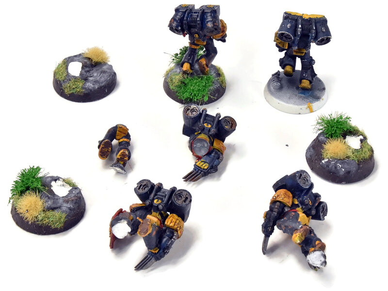Games Workshop SPACE MARINES 5 Vanguard Veterans #2 Incomplete Warhammer 40K