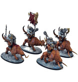 Games Workshop OGOR MAWTRIBES 4 Mournfang Pack #1 WELL PAINTED SIGMAR