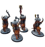 Games Workshop OGOR MAWTRIBES 4 Mournfang Pack #1 WELL PAINTED SIGMAR