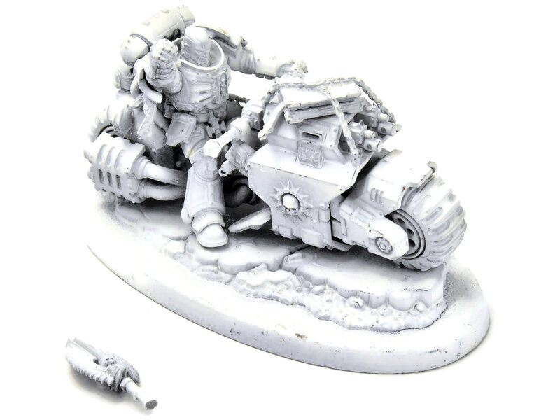 Games Workshop SPACE MARINES Chaplain on Bike #1 Warhammer 40K