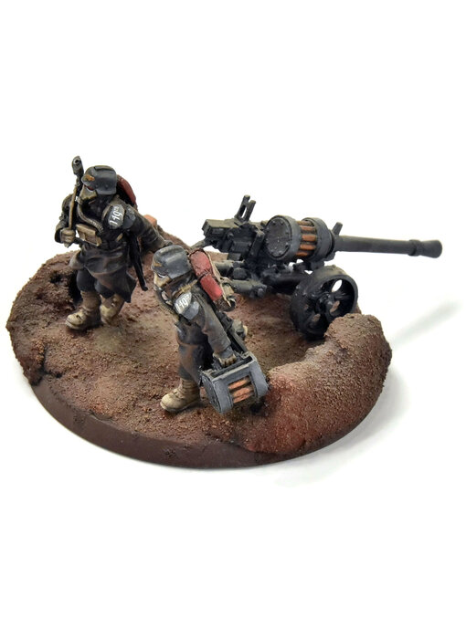 DEATH KORPS OF KRIEG Autocannon Heavy Weapon Team #4 WELL PAINTED FORGE WORLD