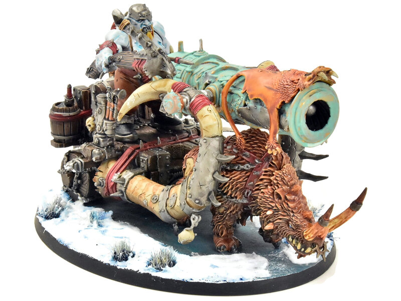 Games Workshop OGOR MAWTRIBES Ironblaster #1 WELL PAINTED SIGMAR