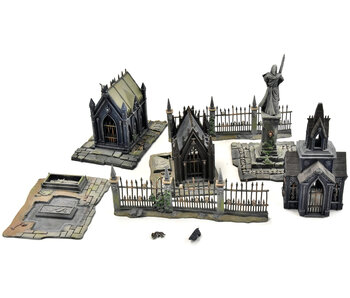 WARHAMMER Mausoleum Garden Of Morr #1 WELL PAINTED Fantasy Sigmar