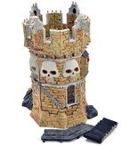 Games Workshop WARHAMMER Skull Tower #1 WELL PAINTED Fantasy Sigmar Scenery Deathknell Watch