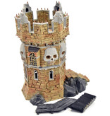 Games Workshop WARHAMMER Skull Tower #1 WELL PAINTED Fantasy Sigmar Scenery Deathknell Watch