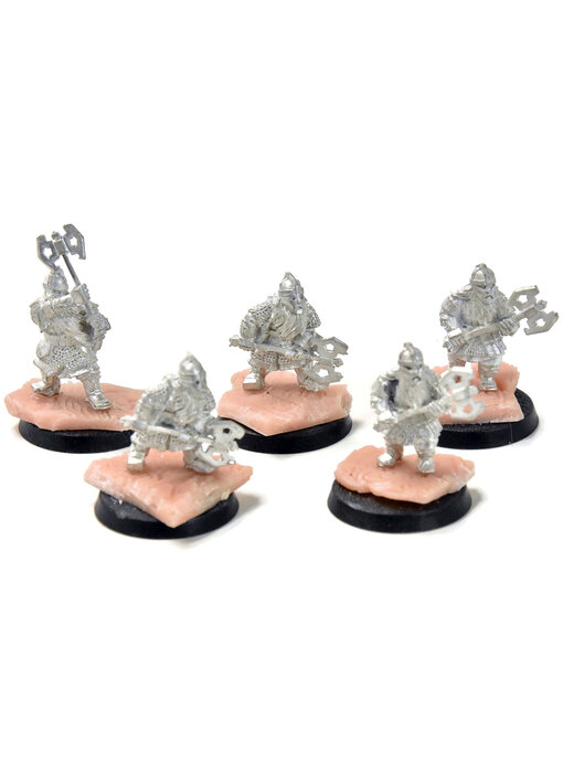MIDDLE-EARTH 5 Khazad Guards #1 METAL LOTR Guards