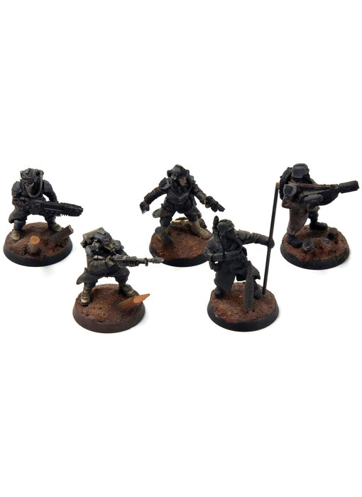 DEATH KORPS OF KRIEG 5 Krieg Command Squad #1 Broken FORGE WORLD WELL PAINTED