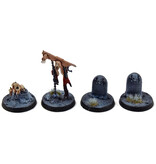 Games Workshop NIGHTHAUNT 4 Objective Markers #1 WELL PAINTED Sigmar