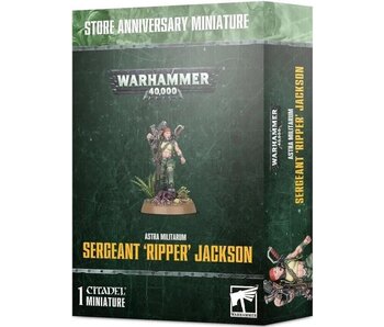 Astra Militarum - Sergeant Ripper Jackson Anniversary Miniature