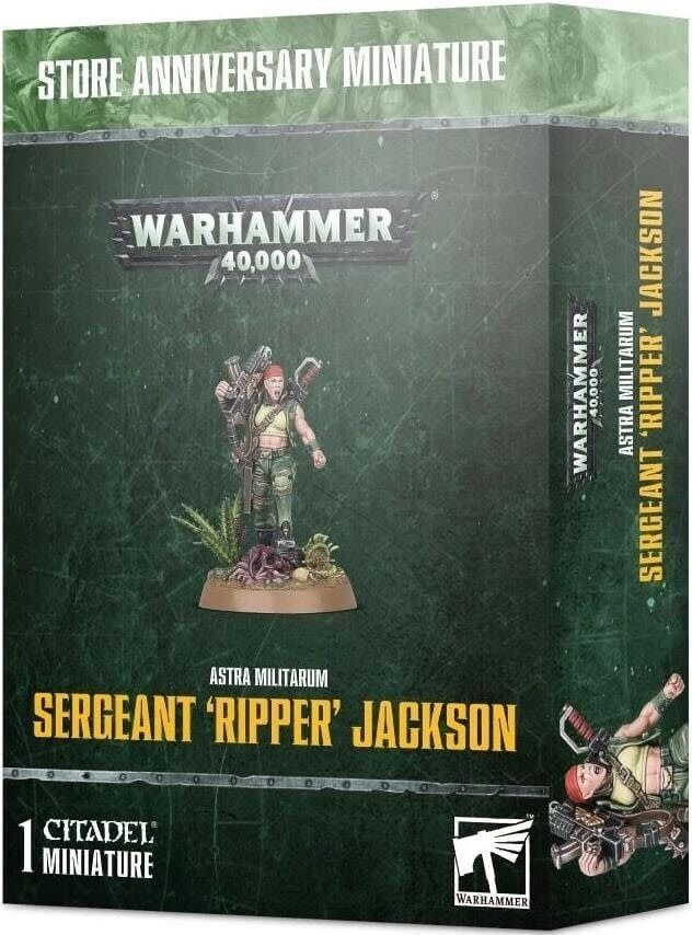 Warhammer 40k Store Anniversary Miniature Astra Militarum Catachan