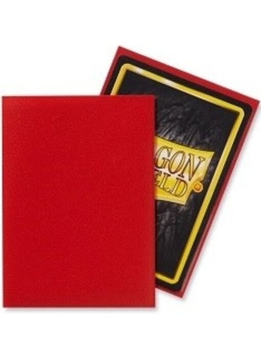 Dragon Shield Sleeves Matte Crimson 100ct