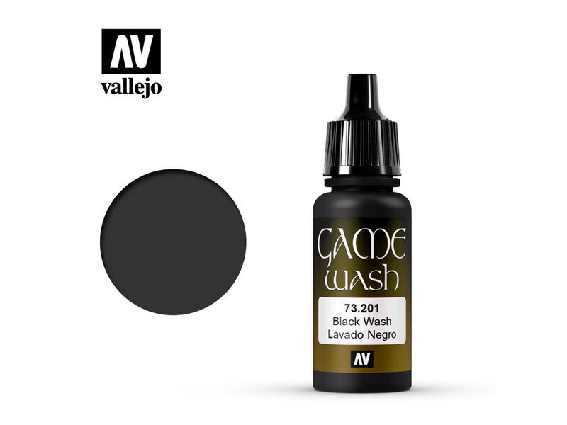 Vallejo Game Wash Black Wash (73.201)