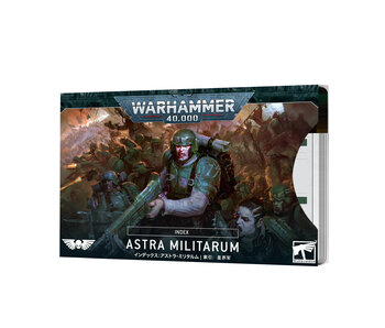 Astra Militarum - Index Cards (English)