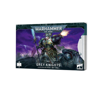 Grey Knights - Index Cards (English)