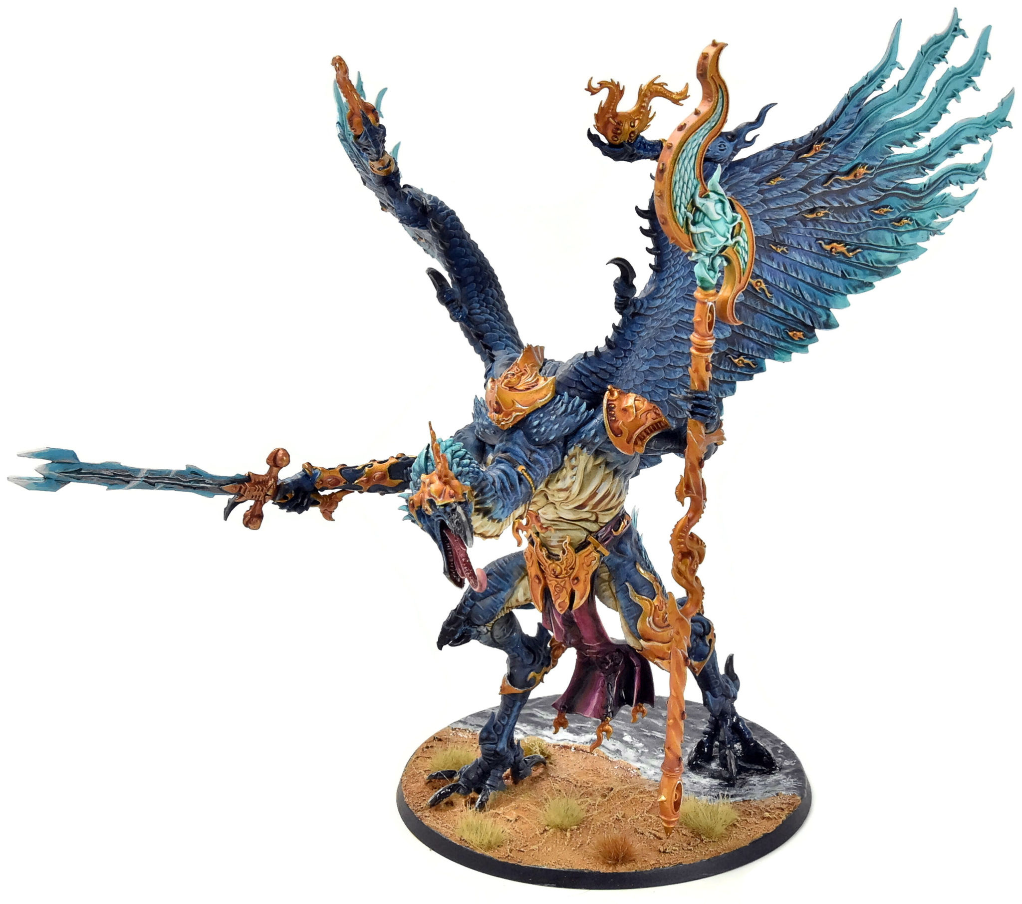 Games Workshop DISCIPLES OF TZEENTCH Lord of Change #1 PRO PAINTED ...