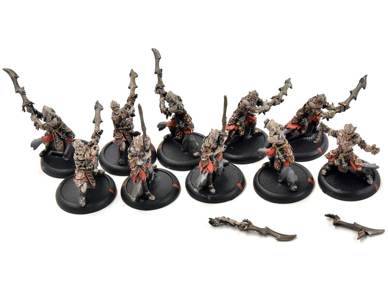 Games Workshop HORDES 10 Nihilators #1 METAL skorne