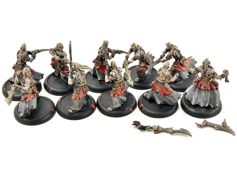 Games Workshop HORDES 10 Nihilators #1 METAL skorne