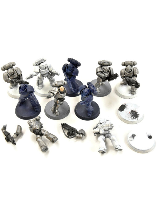 SPACE MARINES 10 Intercessors #2 some broken Warhammer 40K