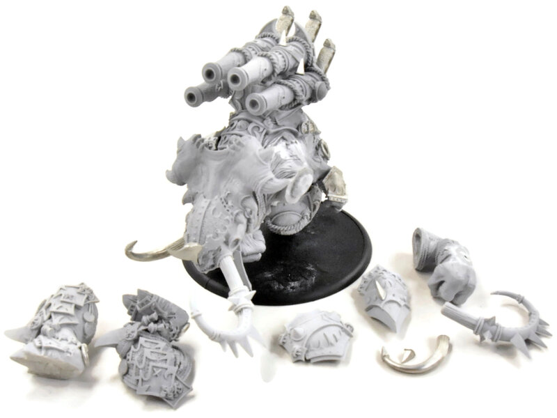 Games Workshop HORDES Mammoth #1 METAL PARTS Complete skorne