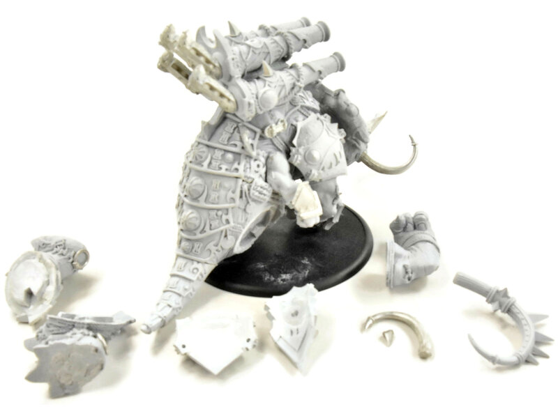 Games Workshop HORDES Mammoth #1 METAL PARTS Complete skorne