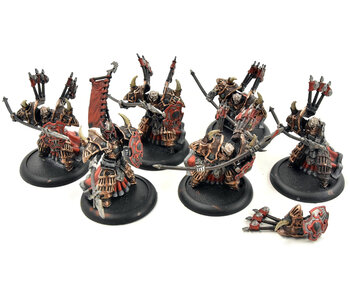 HORDES 6 Cataphract Arcuarii #1 skorne WELL PAINTED