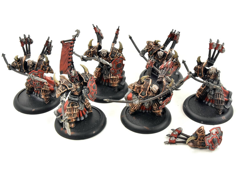 Games Workshop HORDES 6 Cataphract Arcuarii #1 skorne WELL PAINTED