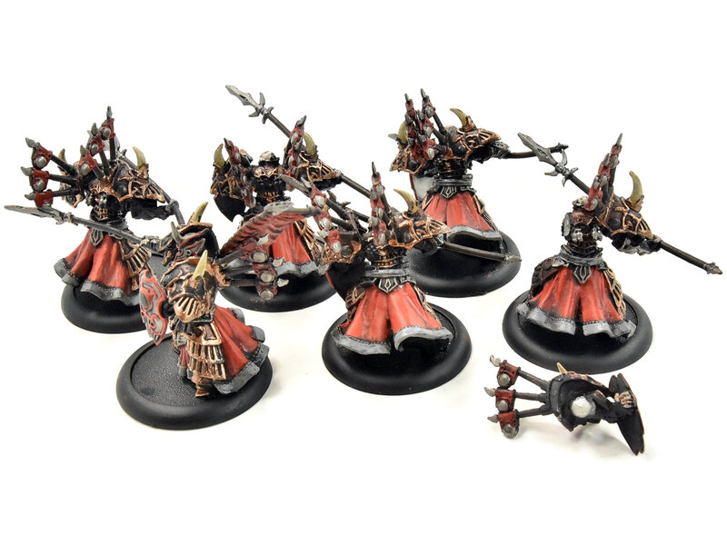 Games Workshop HORDES 6 Cataphract Arcuarii #1 skorne WELL PAINTED