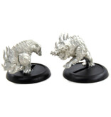 Games Workshop HORDES Reptile Hounds #1 METAL skorne