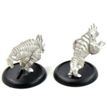 Games Workshop HORDES Reptile Hounds #1 METAL skorne