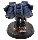 Games Workshop SPACE MARINES Captain with Jump Pack #1 axe broken Warhammer 40K