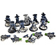 SPACE WOLVES 9 Space Wolf Torsos #1 Heavy Glued 40K BAD CONDITION
