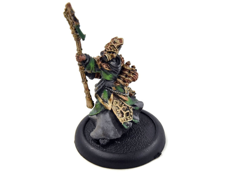 WARMACHINE Hierophant #1 METAL protectorate of menoth
