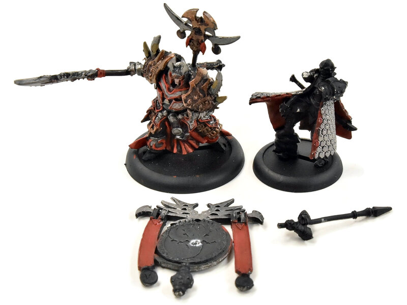 HORDES Tyrant Commander and Standard #1 METAL skorne
