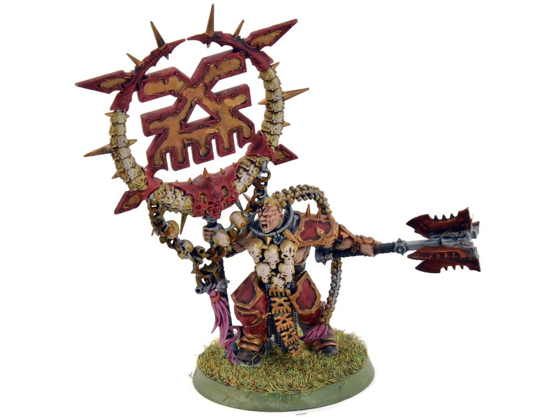 Games Workshop BLADES OF KHORNE Bloodsecrator #1 WELL PAINTED Sigmar