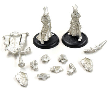 WARMACHINE Exemplar Errants Officer & Standard #1 METAL protectorate of menoth