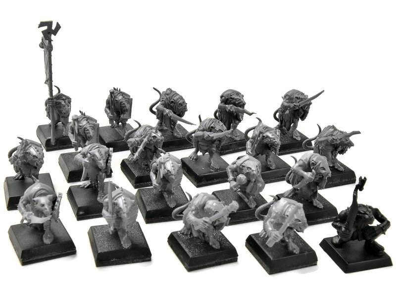 Games Workshop SKAVEN 20 Clanrats #9 Fantasy