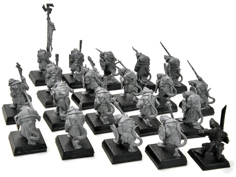 Games Workshop SKAVEN 20 Clanrats #9 Fantasy