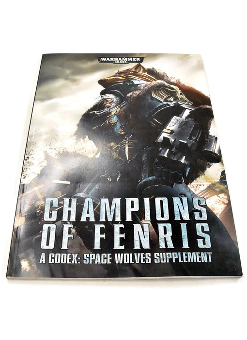 SPACE WOLVES Champion of Fenris Codex Used Good Condition
