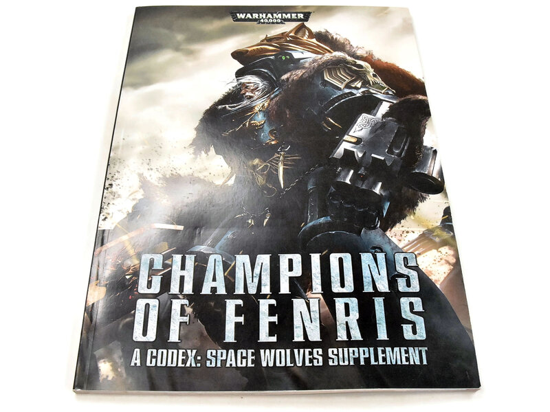 Games Workshop SPACE WOLVES Champion of Fenris Codex Used Good Condition