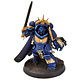 SPACE MARINES Captain in Gravis Armour #1 WELL PAINTED Warhammer 40K