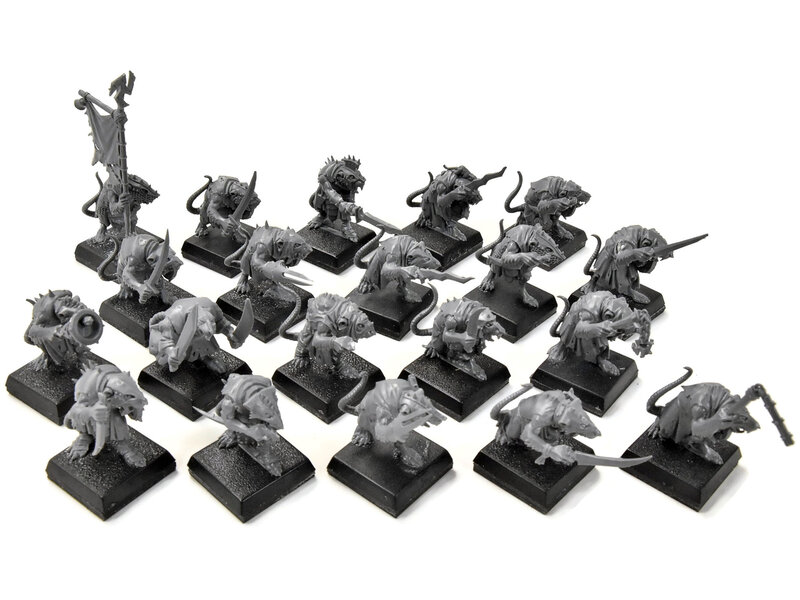 Games Workshop SKAVEN 20 Clanrats #6 Fantasy