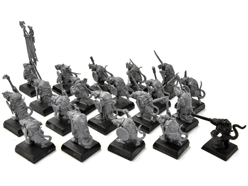 Games Workshop SKAVEN 20 Clanrats #7 Fantasy