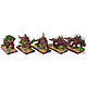 BLADES OF KHORNE 5 Flesh Hounds #2 WELL PAINTED Sigmar