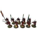 Games Workshop BLADES OF KHORNE 10 Bloodletters #2 WELL PAINTED Sigmar