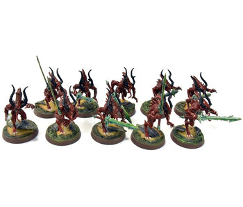 BLADES OF KHORNE 10 Bloodletters #1 WELL PAINTED Sigmar