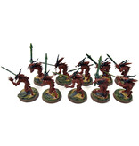 Games Workshop BLADES OF KHORNE 10 Bloodletters #1 WELL PAINTED Sigmar