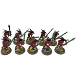 Games Workshop BLADES OF KHORNE 10 Bloodletters #1 WELL PAINTED Sigmar